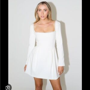 Odd Muse pearl dress long sleeve